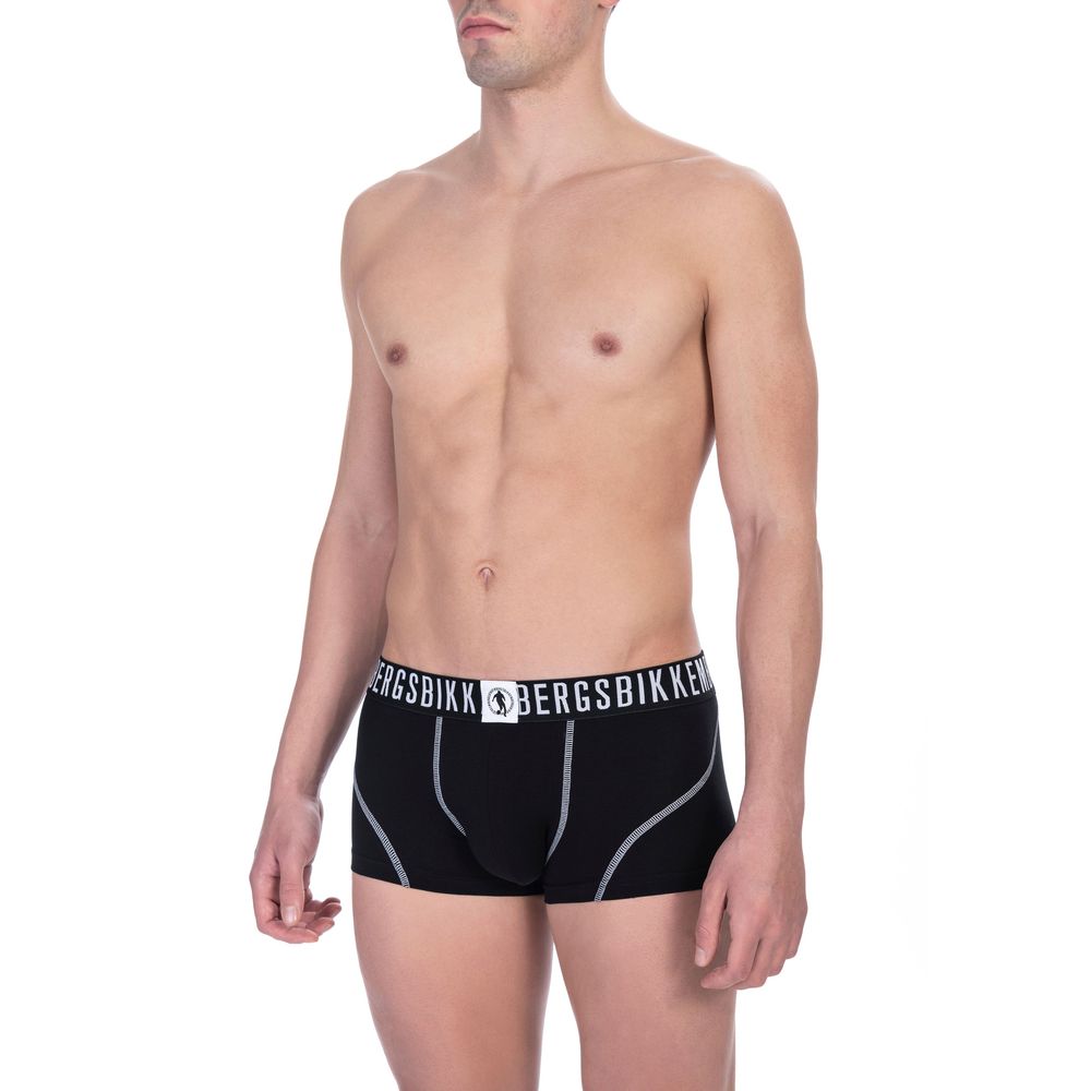 Bikkembergs Black Cotton Men’s Trunk