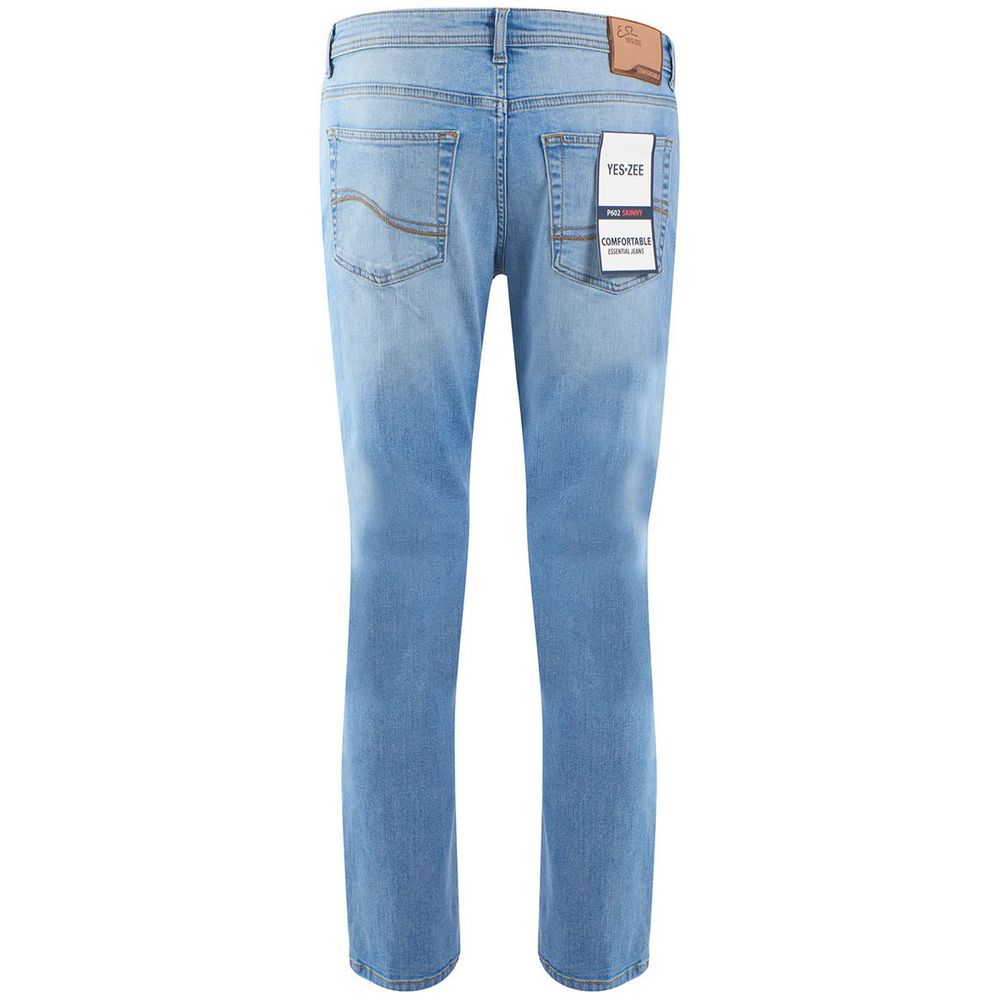 Yes Zee Chic Light Blue Comfort Denim Jeans - W30