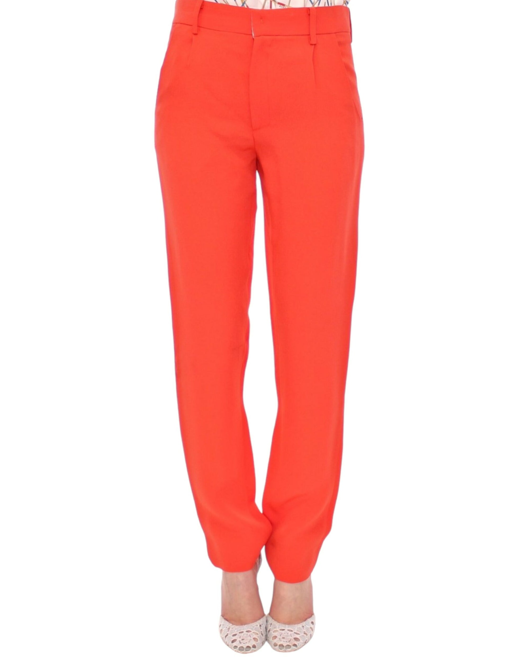 CO|TE Chic Orange Boyfriend Pants - Italian Crafted - IT40|S