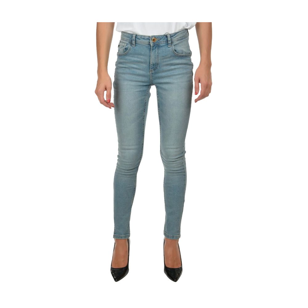 Yes Zee Light Blue Cotton Women’s Skinny Jean