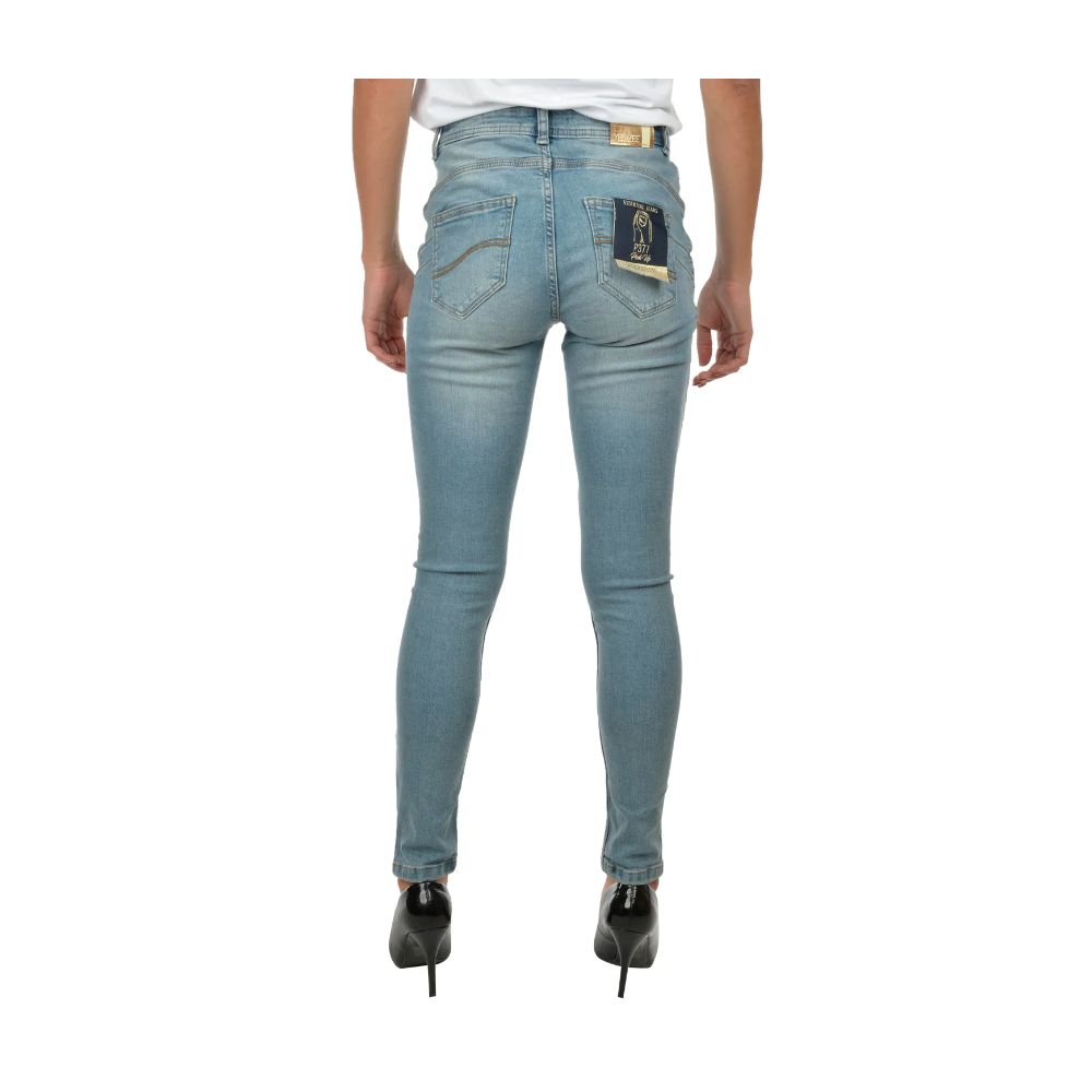 Yes Zee Light Blue Cotton Women’s Skinny Jean