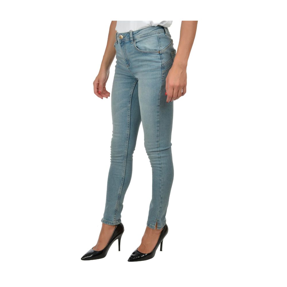 Yes Zee Light Blue Cotton Women’s Skinny Jean