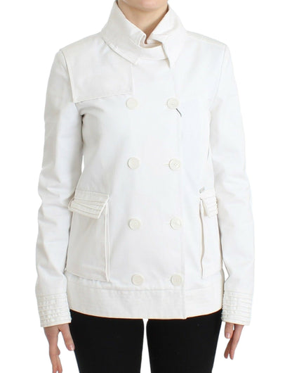 GF Ferre Chic Double Breasted Cotton Jacket - IT40