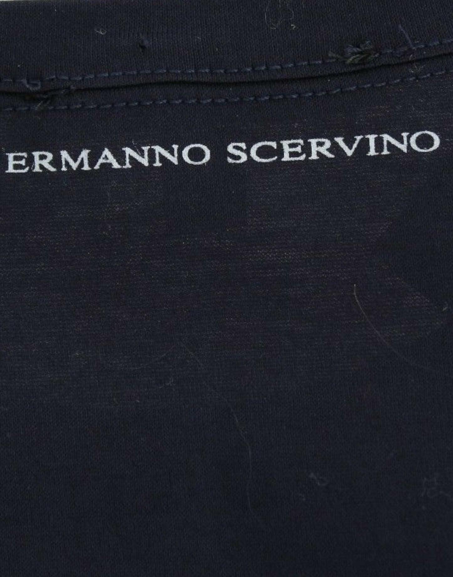 Ermanno Scervino Elegant Blue Cotton Sweater - IT4 | M