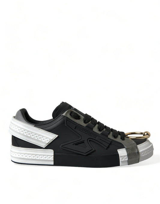 Dolce & Gabbana Elegant Calfskin Low Top Sneakers - EU44/US11