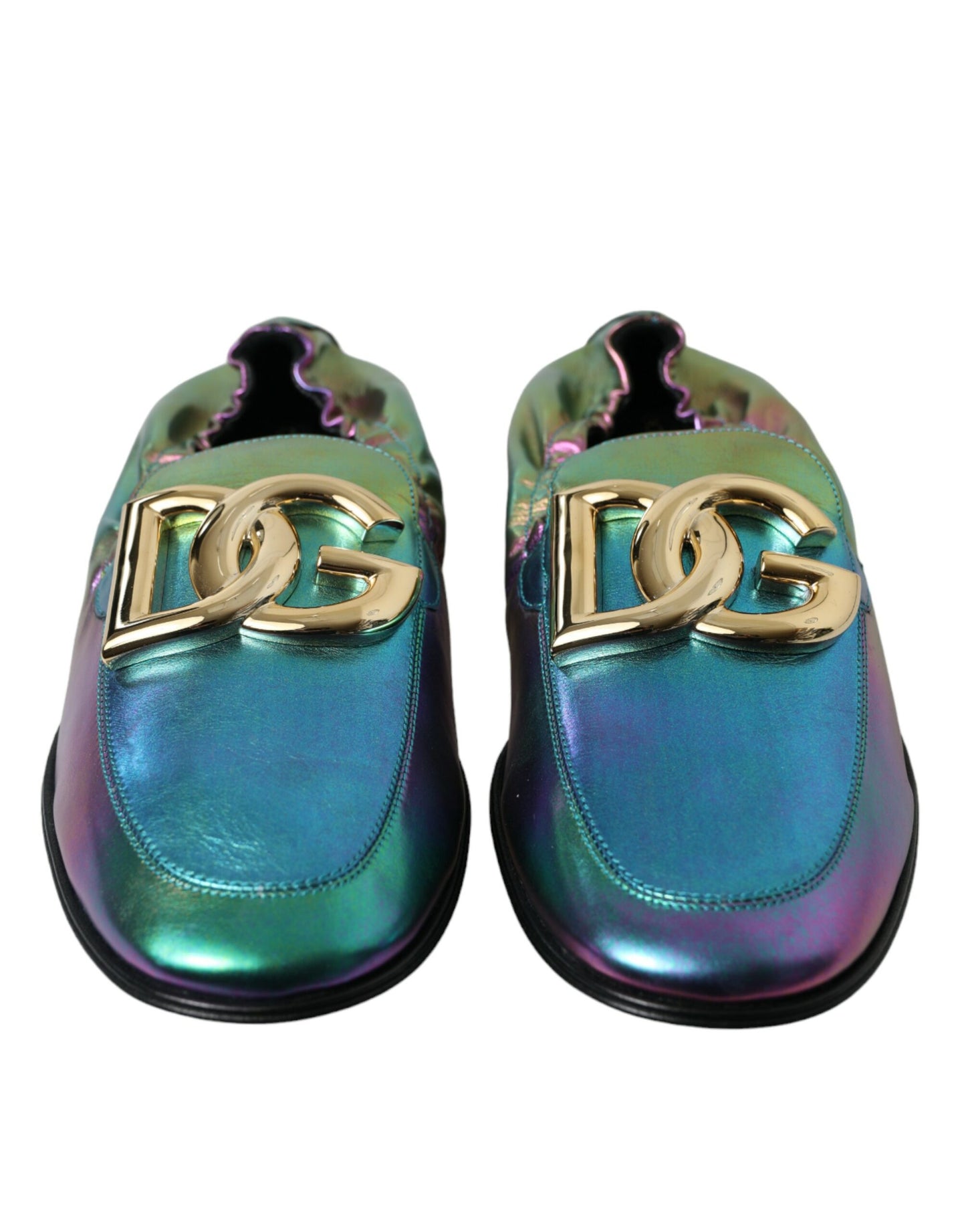 Dolce & Gabbana Elegant Iridescent Loafers for Gents - EU43/US10