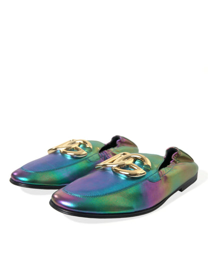 Dolce & Gabbana Elegant Iridescent Loafers for Gents - EU43/US10