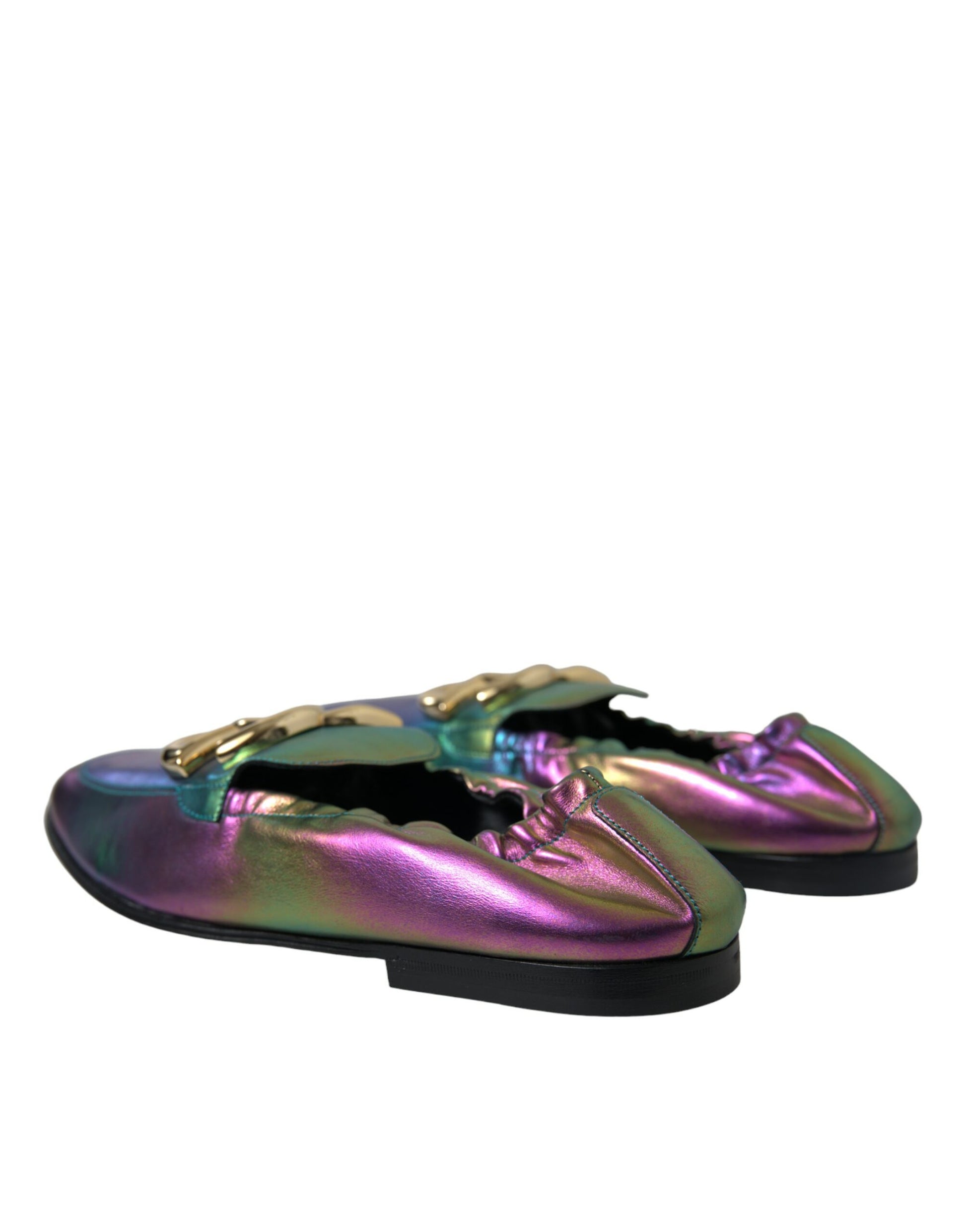 Dolce & Gabbana Elegant Iridescent Loafers for Gents - EU43/US10