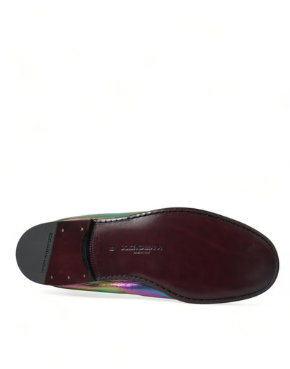 Dolce & Gabbana Elegant Iridescent Loafers for Gents - EU43/US10