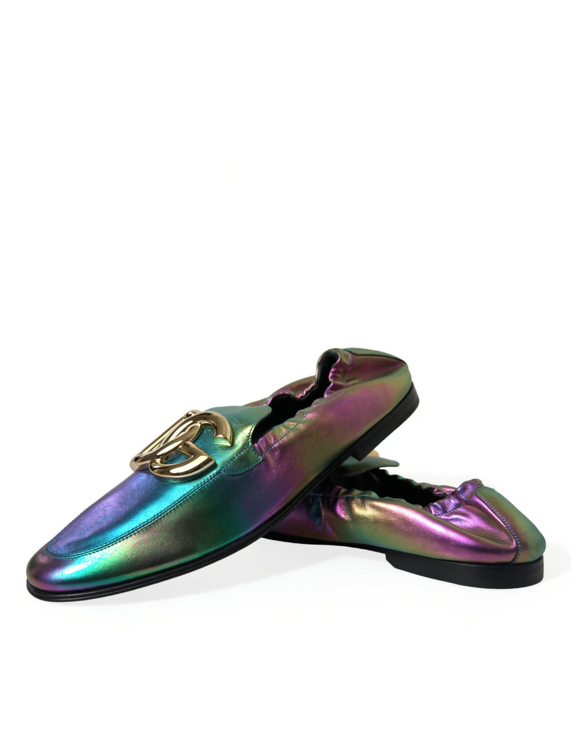 Dolce & Gabbana Elegant Iridescent Loafers for Gents - EU43/US10