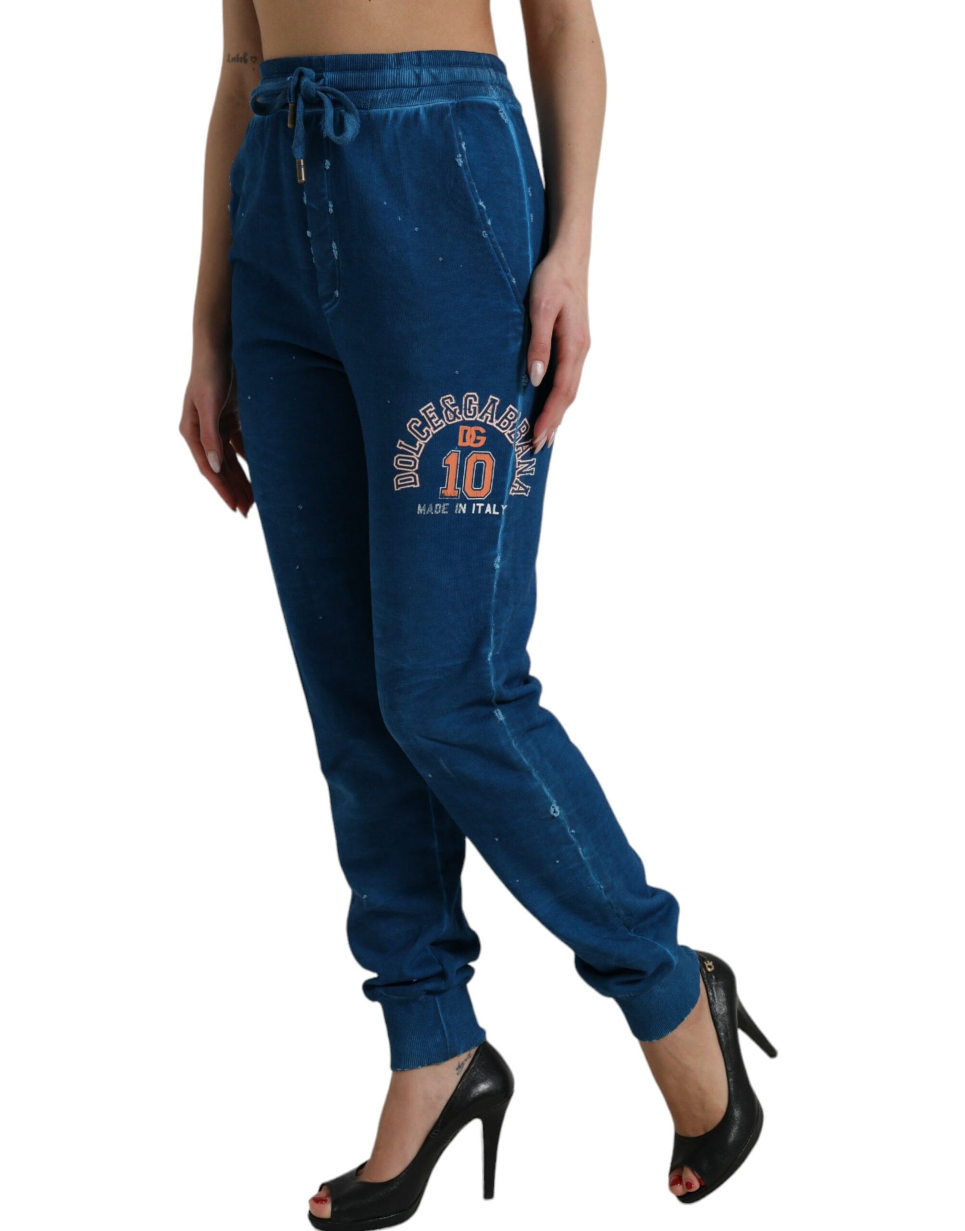 Dolce & Gabbana Elevated Cotton Jogger Sweatpants - IT40|S