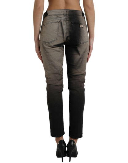 Dolce & Gabbana Elegant Mid-Waist Stretch Jeans