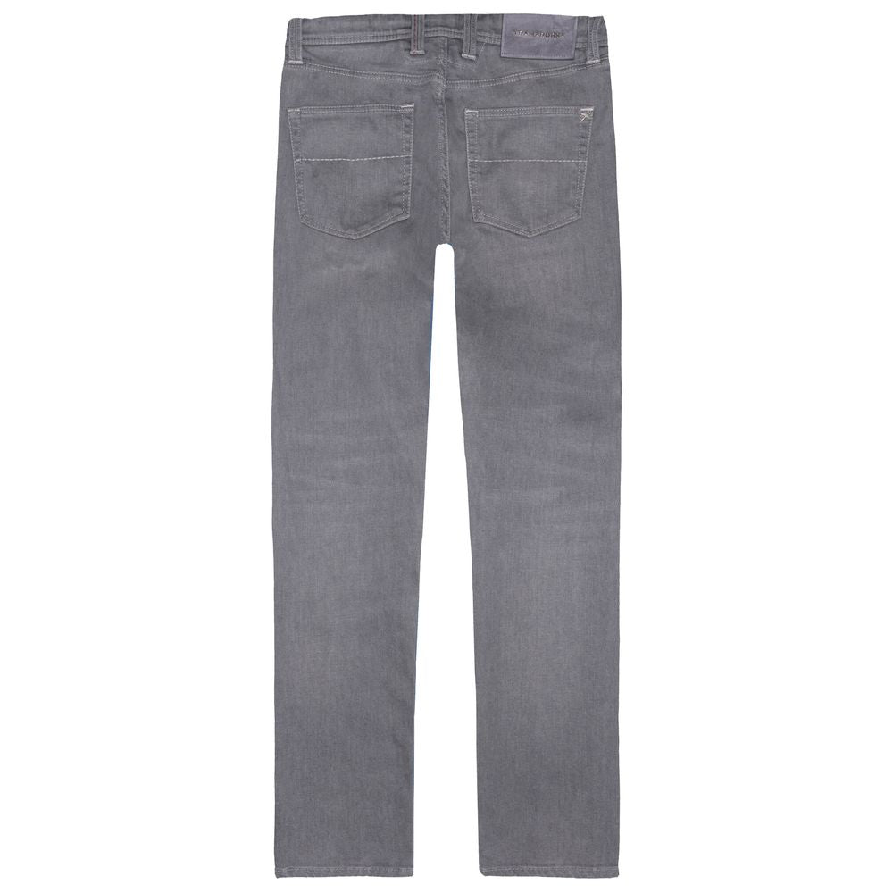 Tramarossa Gray Cotton Men’s Jeans