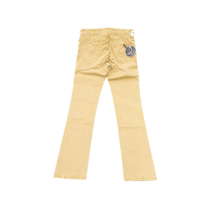 Jacob Cohen Beige Cotton Men Jeans