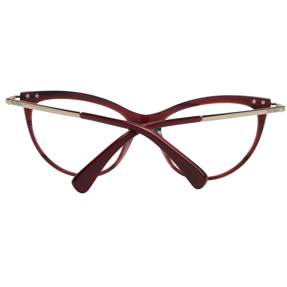 Max Mara Burgundy Women Optical Frames