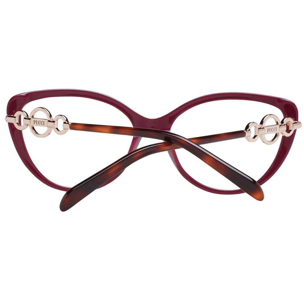 Emilio Pucci Red Women Optical Frames