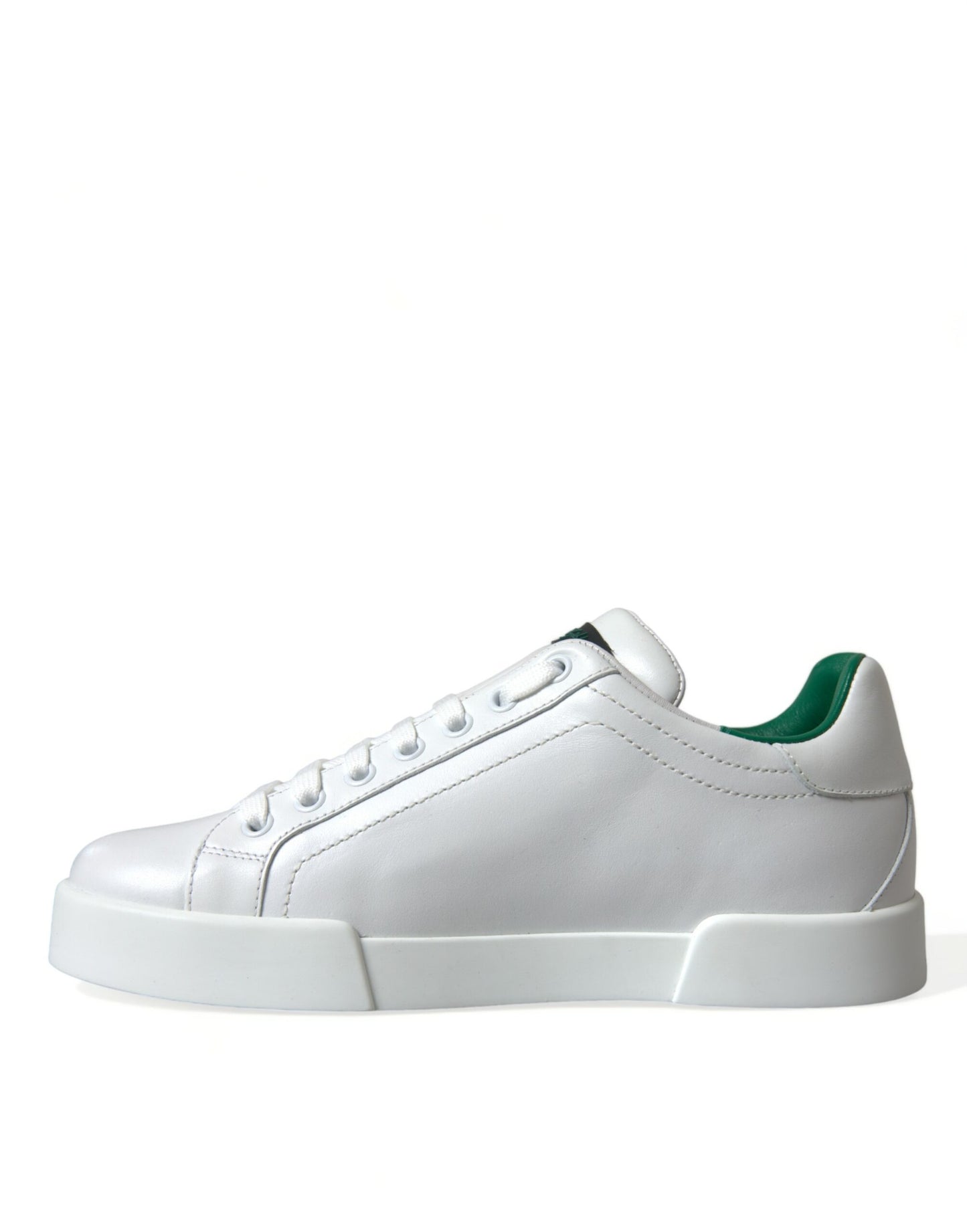 Dolce & Gabbana Elegant Portofino Calfskin Sneakers - EU39.5/US6.5