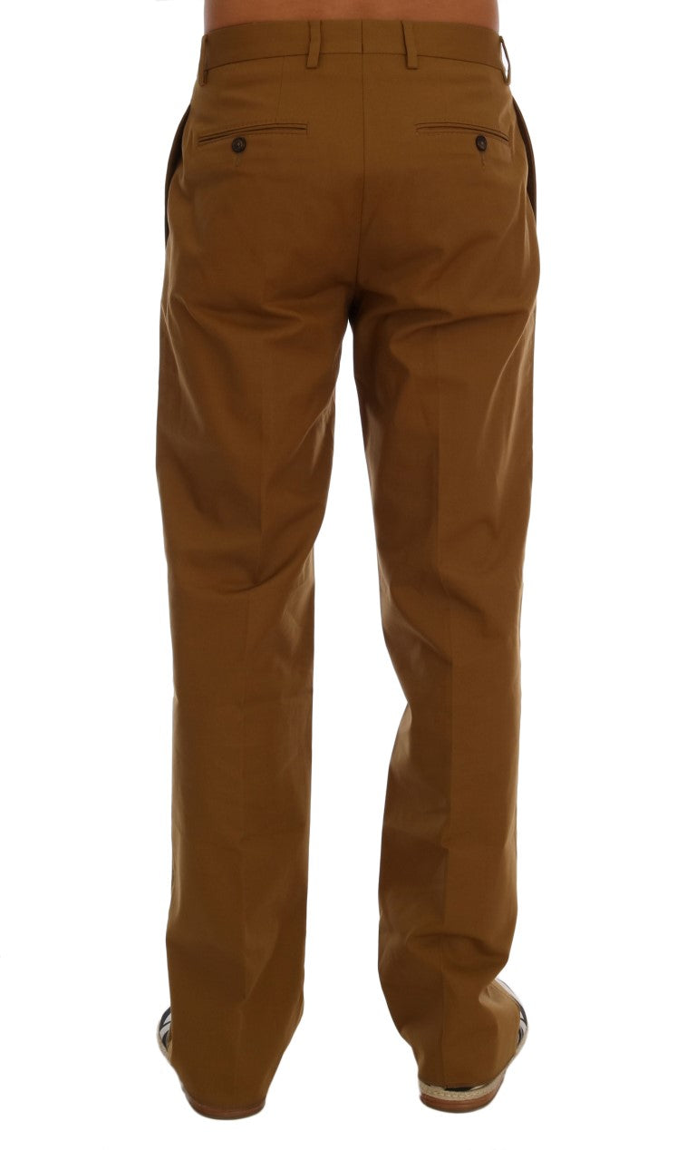 Dolce & Gabbana Elegant Brown Formal Trousers for