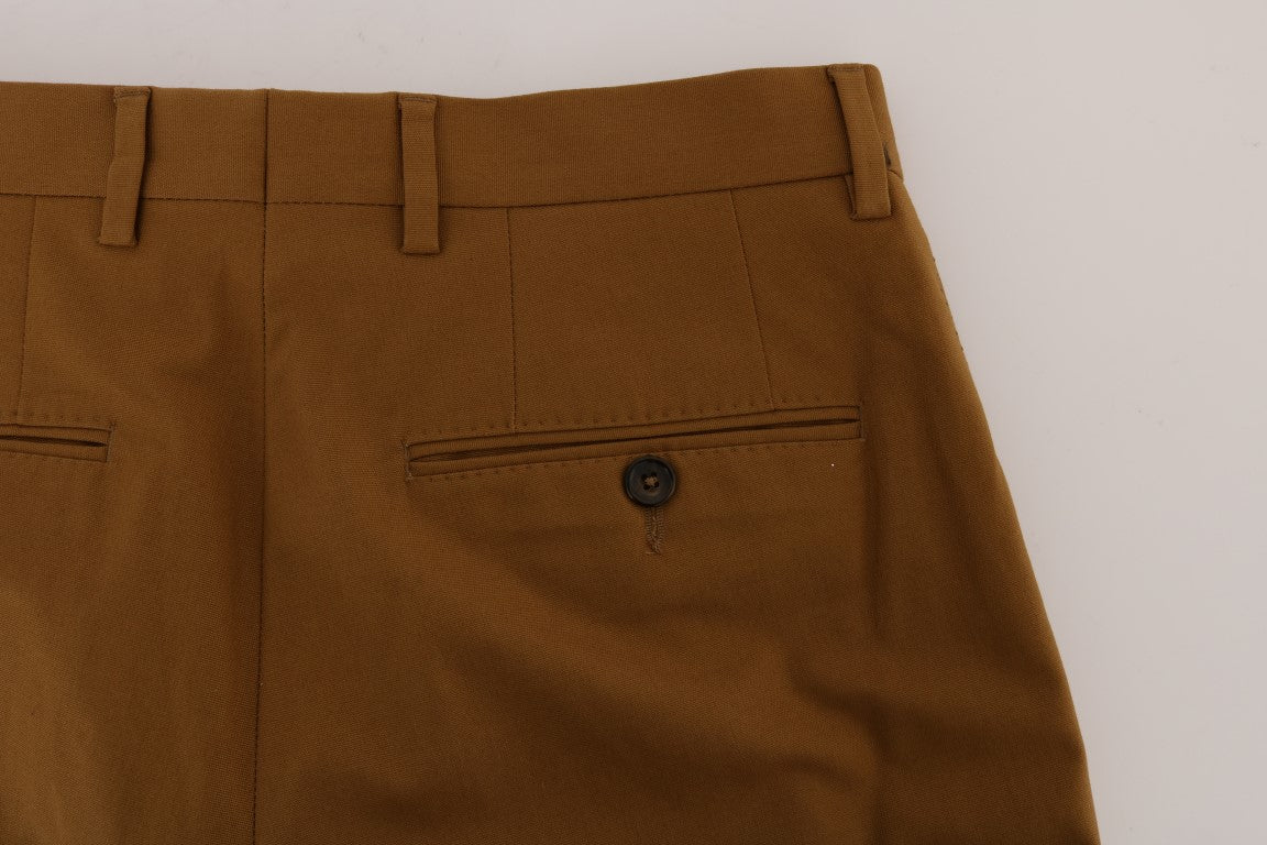 Dolce & Gabbana Elegant Brown Formal Trousers for