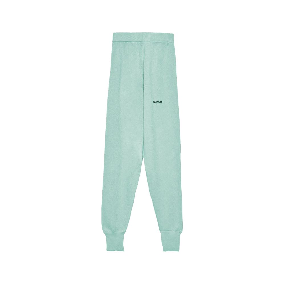 Hinnominate Mint Green Wool Blend Tracksuit Trousers - M