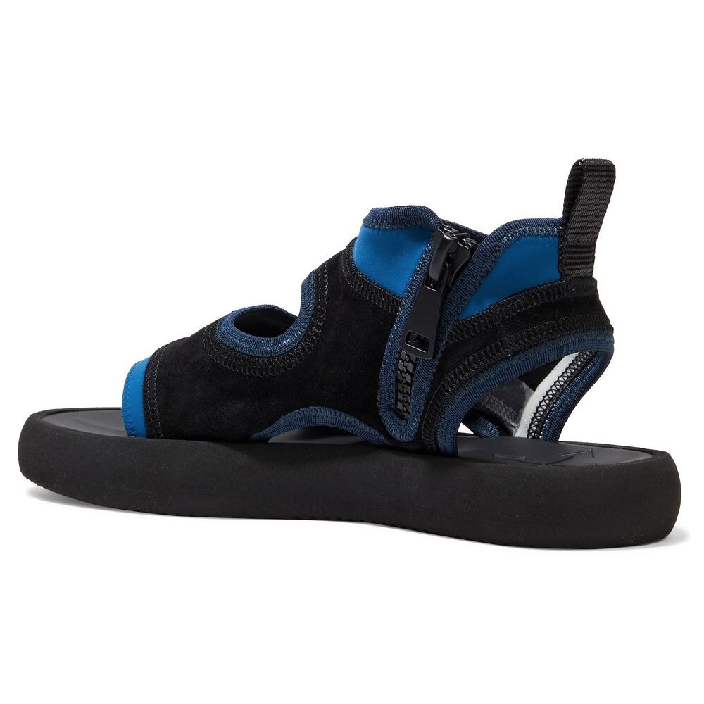 Off-White Blue Neoprene Women Sandal - EU39/US9