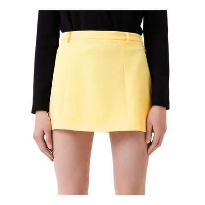 Patrizia Pepe Yellow Polyester Skirt - IT44|L