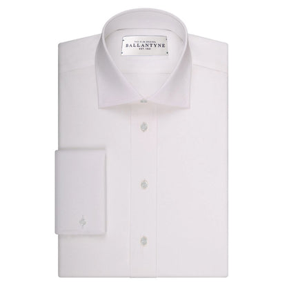 Ballantyne White Cotton Men’s Shirt