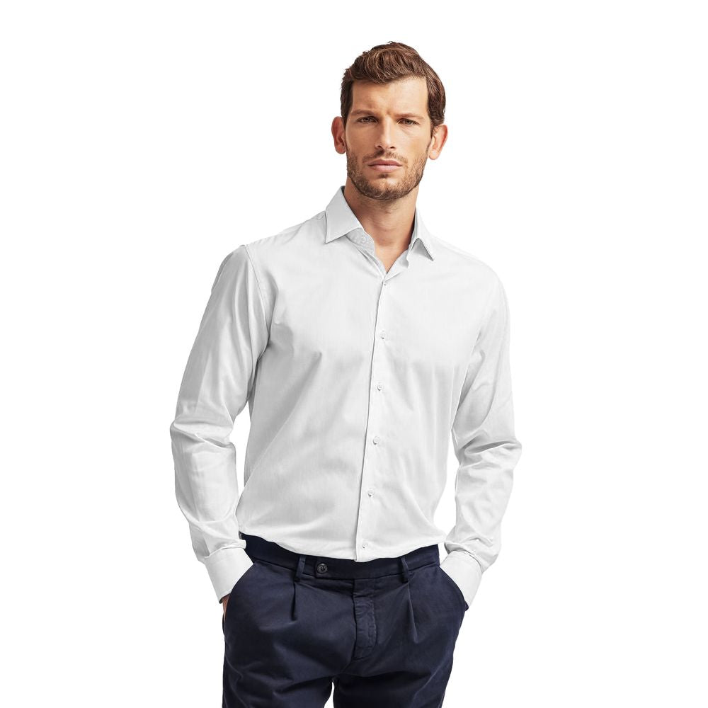 Ballantyne White Cotton Men’s Shirt