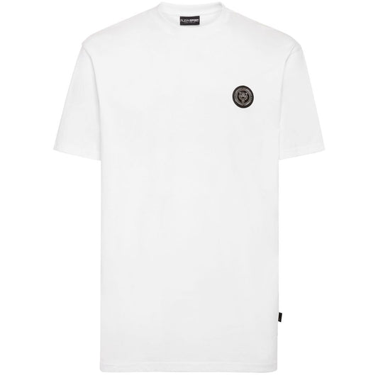 Plein Sport White Cotton Men’s T-Shirt - XXL