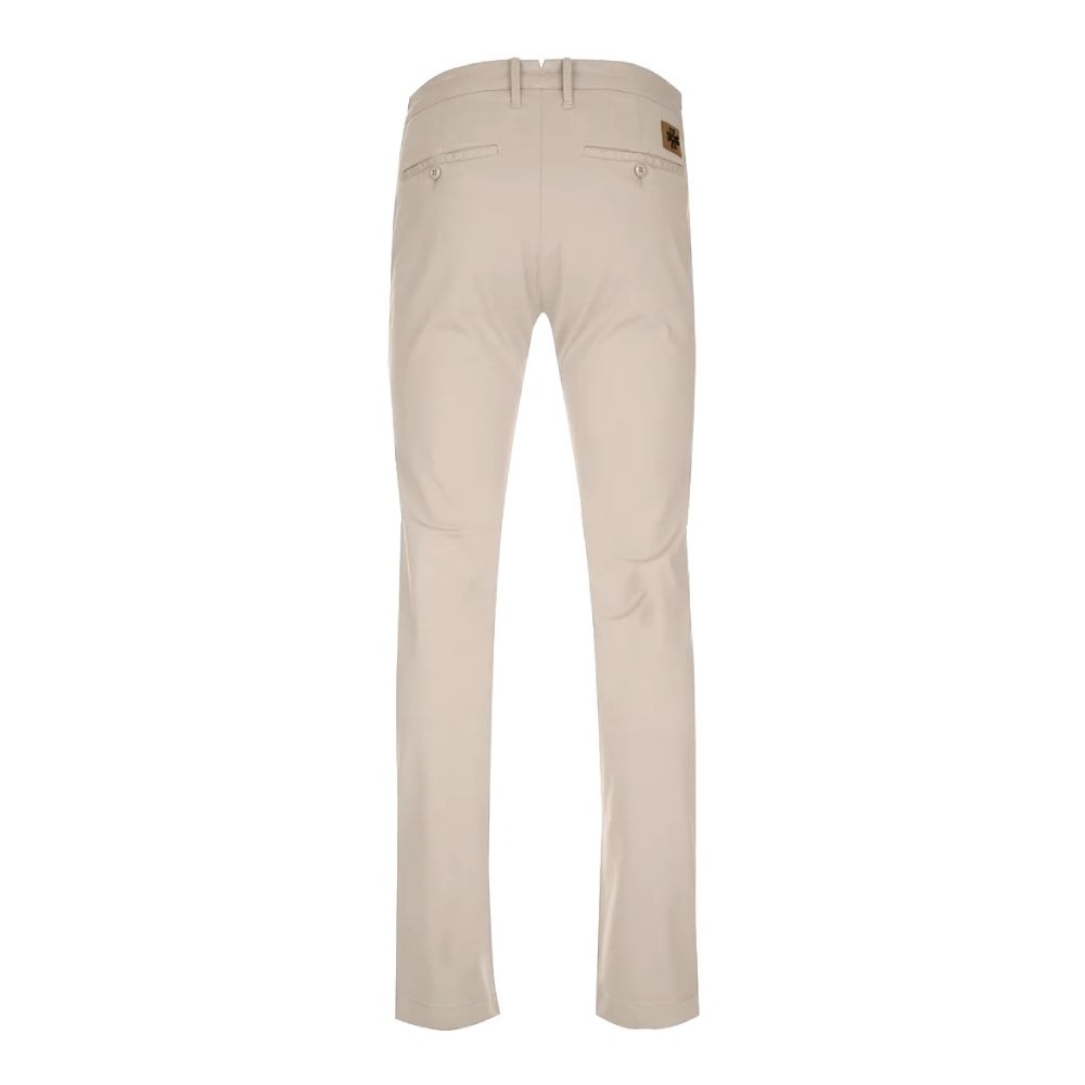 Jacob Cohen Beige Cotton Chino Trousers – Slim Fit Elegance - IT38 | XS