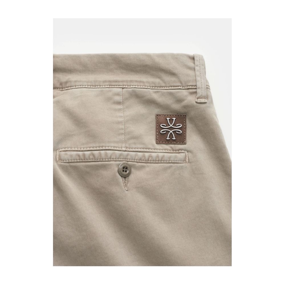 Jacob Cohen Beige Cotton Chino Trousers – Slim Fit Elegance - IT38 | XS