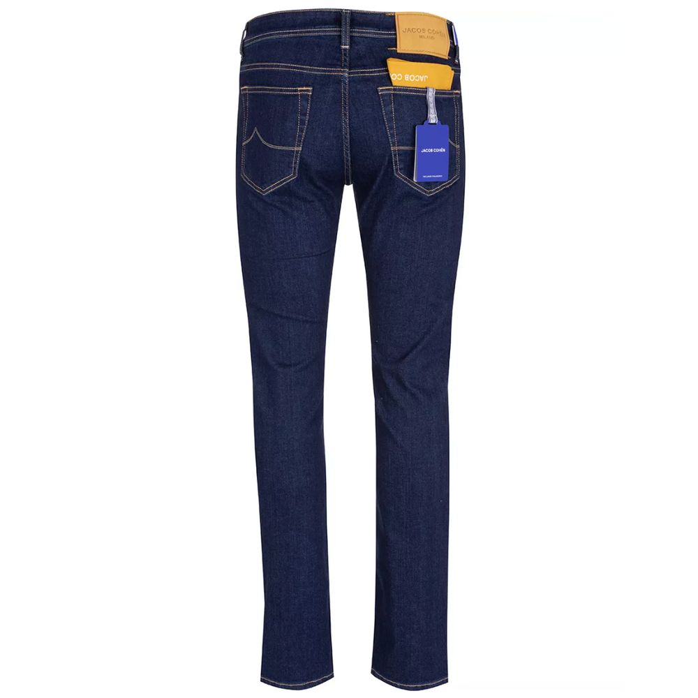 Jacob Cohen Elegant Dark Blue Bard Jeans - W37