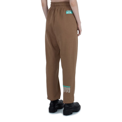 Pharmacy Industry Brown Cotton Women's Trouser