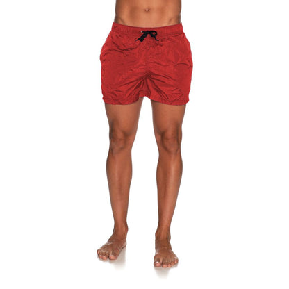 Refrigiwear Red Nylon Men’s Swim Short