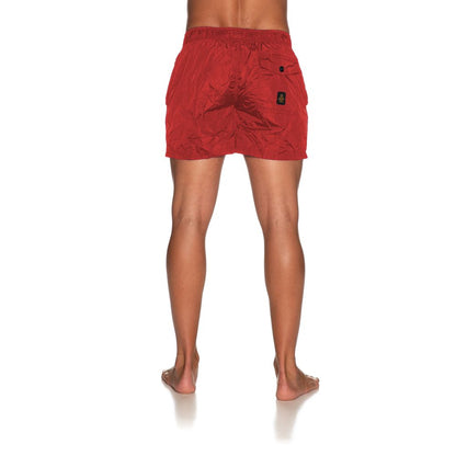 Refrigiwear Red Nylon Men’s Swim Short