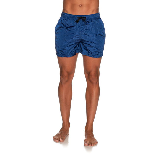 Refrigiwear Blue Nylon Men’s Swimsuit Shorts - S