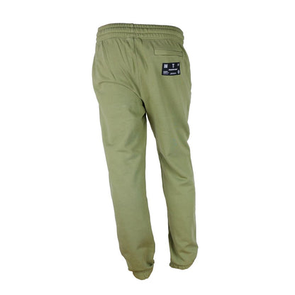 Diego Venturino Green Cotton Men Trouser - M