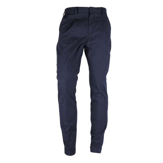 Made in Italy Blue Wool Men’s Trouser