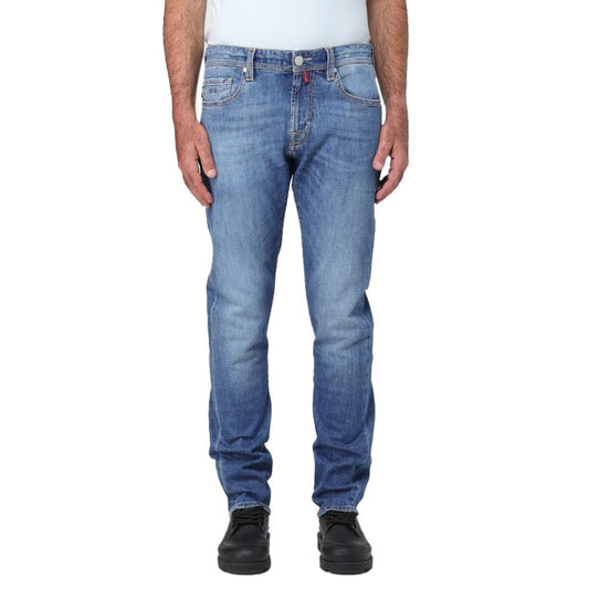 Tramarossa Blue Cotton Men's Jeans