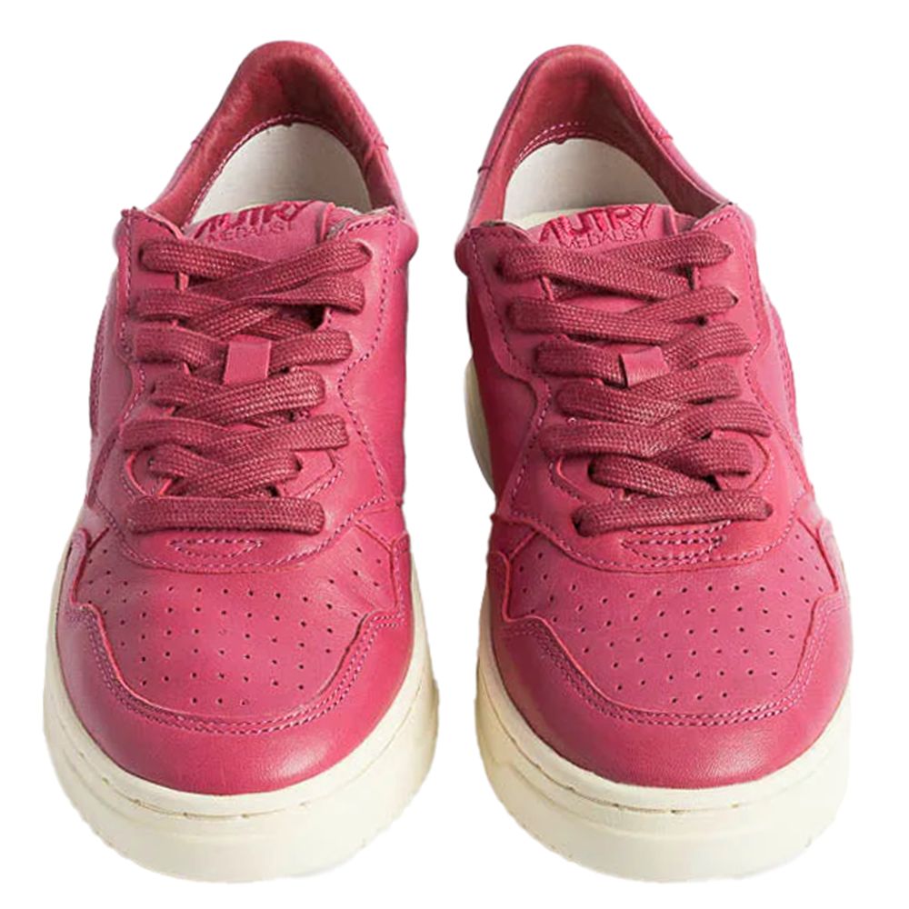 Autry Fuchsia Leather Di Capra Sneaker - EU35/US5