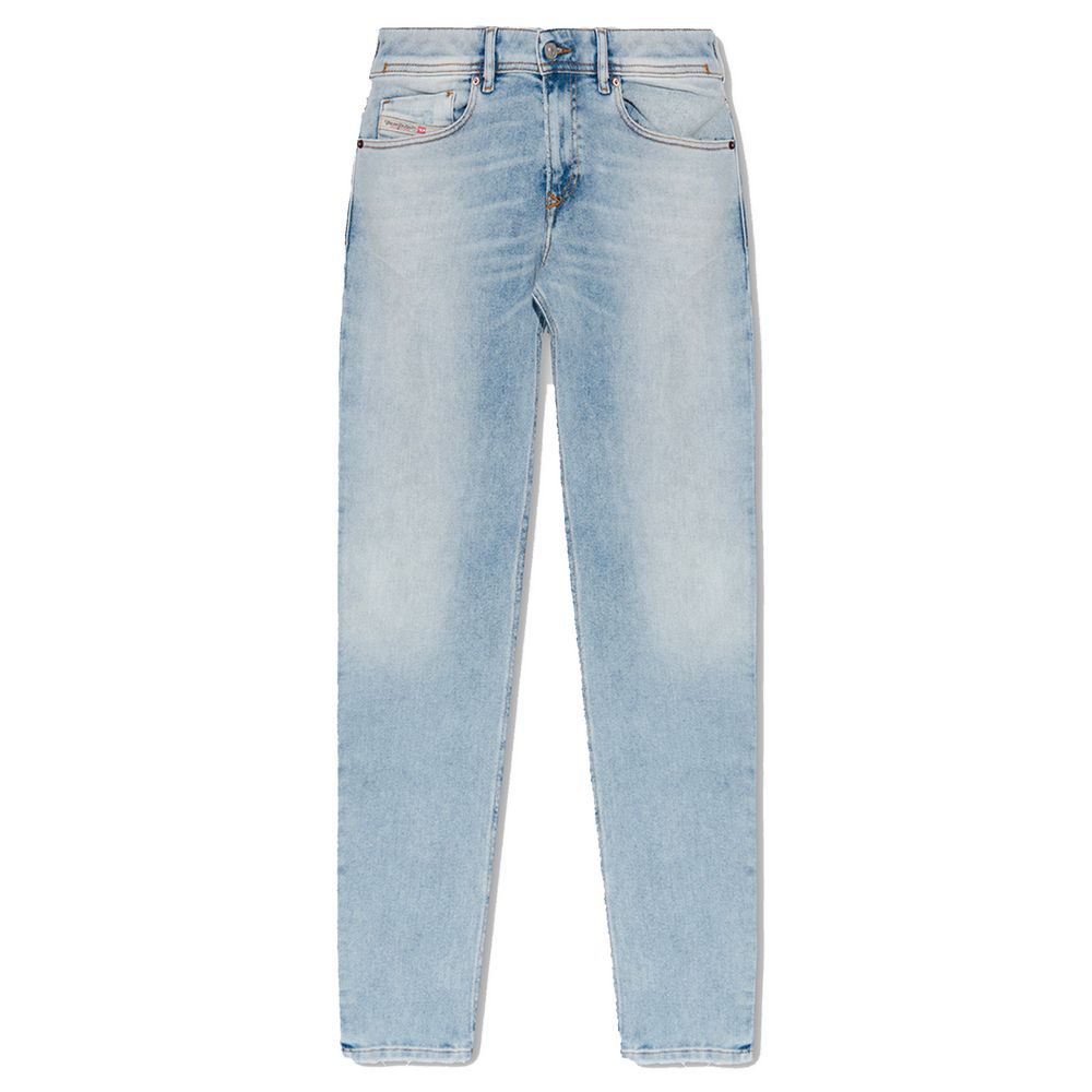 Diesel Light Blue Cotton Jeans & Pant - W31