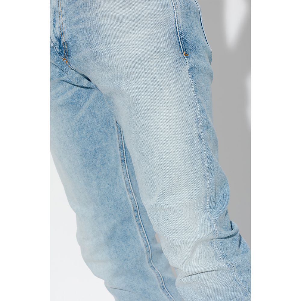 Diesel Light Blue Cotton Jeans & Pant - W31