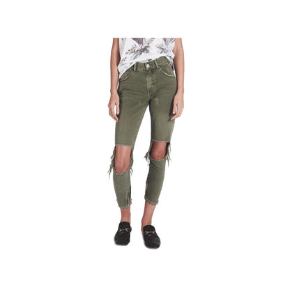 One Teaspoon Green Cotton Jeans & Pant - W25