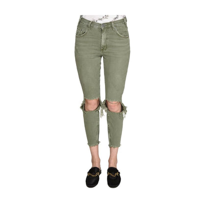 One Teaspoon Green Cotton Jeans & Pant - W25