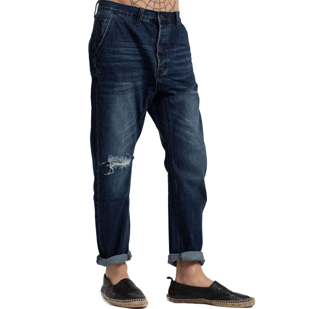 One Teaspoon Blue Cotton Men’s Jeans