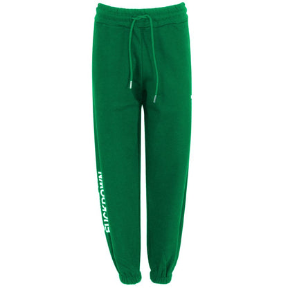 Comme Des Fuckdown Green Cotton Jeans & Pant