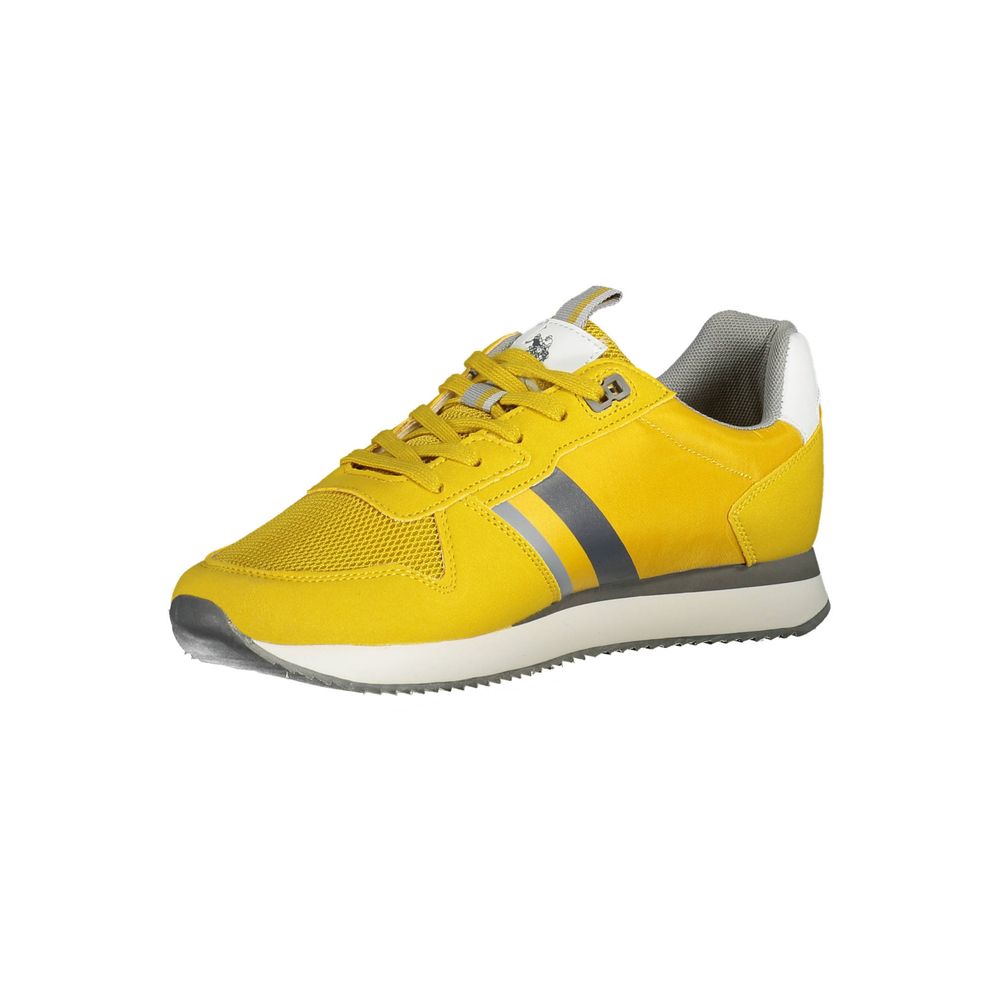 U.S. POLO ASSN. Yellow Polyester Men Sneaker - EU42/US9