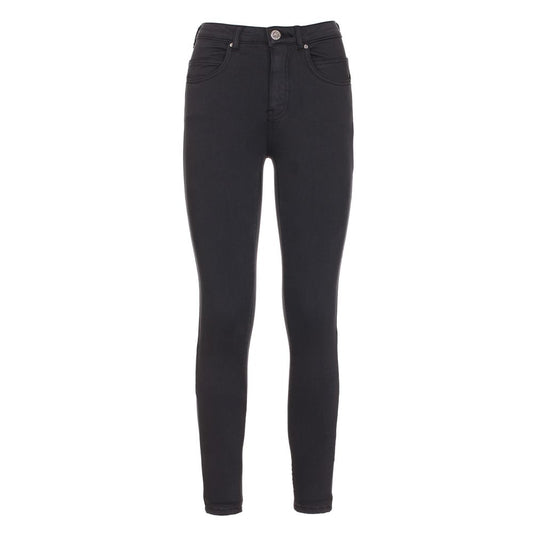 Maison Espin Black Cotton Women’s Jeans