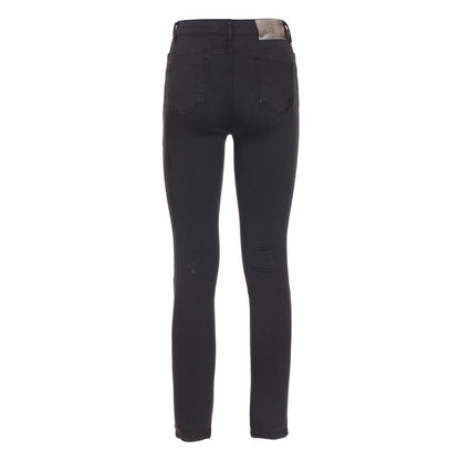 Maison Espin Black Cotton Women’s Jeans