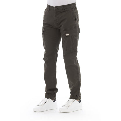 Baldinini Trend Army Cotton Men Cargo Trouser - W32